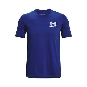 Polera manga corta UA ABC Camo Fill Wordmark para hombre