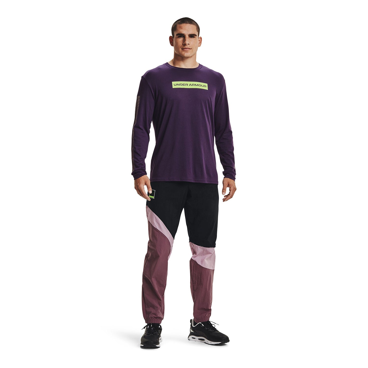 Polera manga larga UA 21230 Swerve para hombre