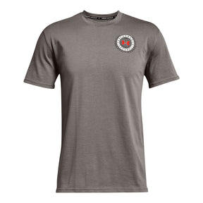 Polera manga corta UA Alma Mater Crest para hombre