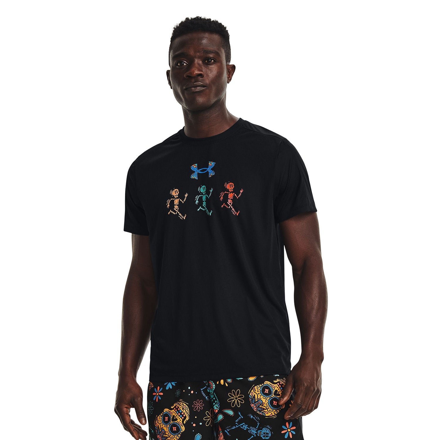 Polera UA Speed Stride Day Of The Dead para hombre