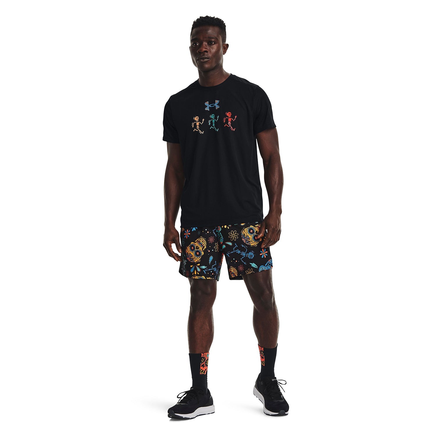 Polera UA Speed Stride Day Of The Dead para hombre