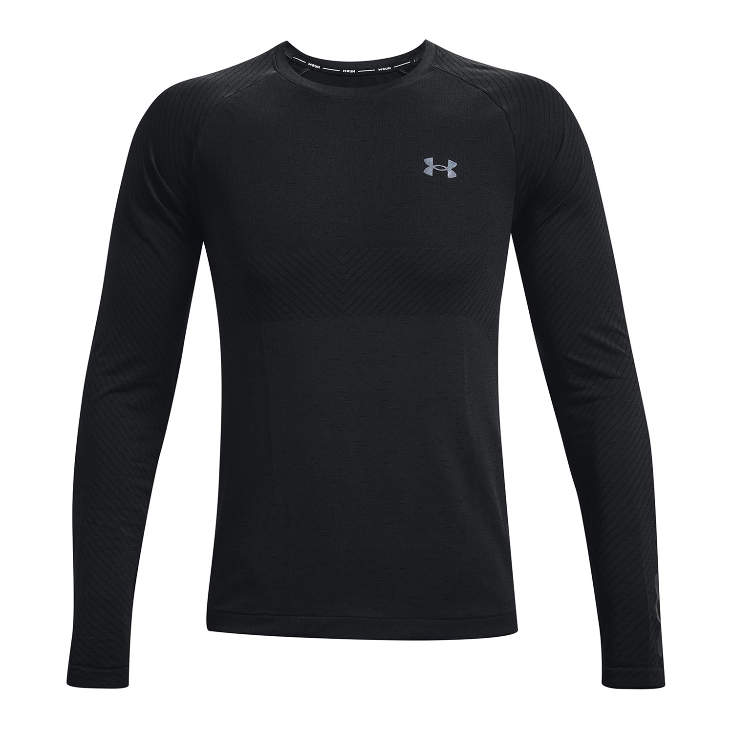 Polera manga larga UA Seamless Run para hombre