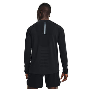 Polera manga larga UA Seamless Run para hombre