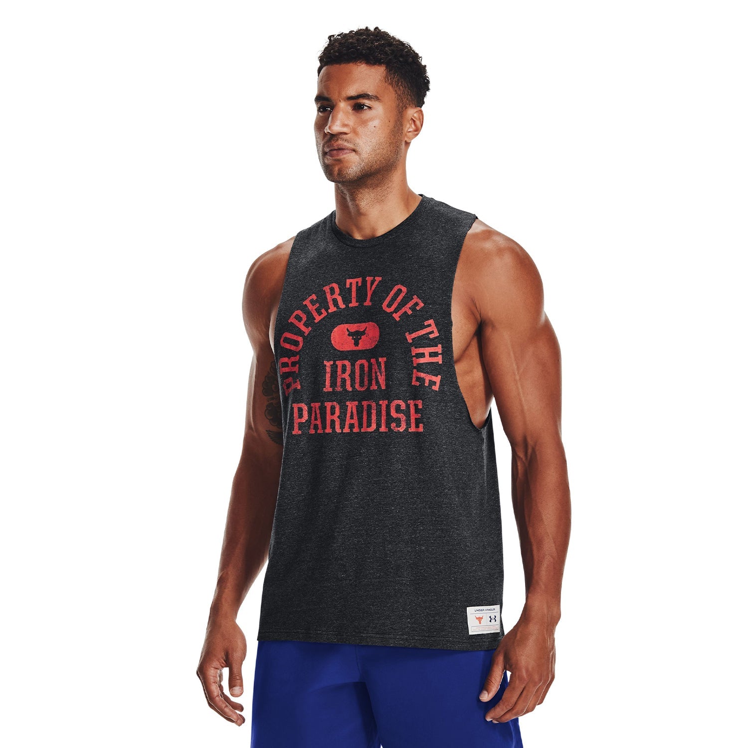 Polera sin mangas Project Rock Property Of para hombre