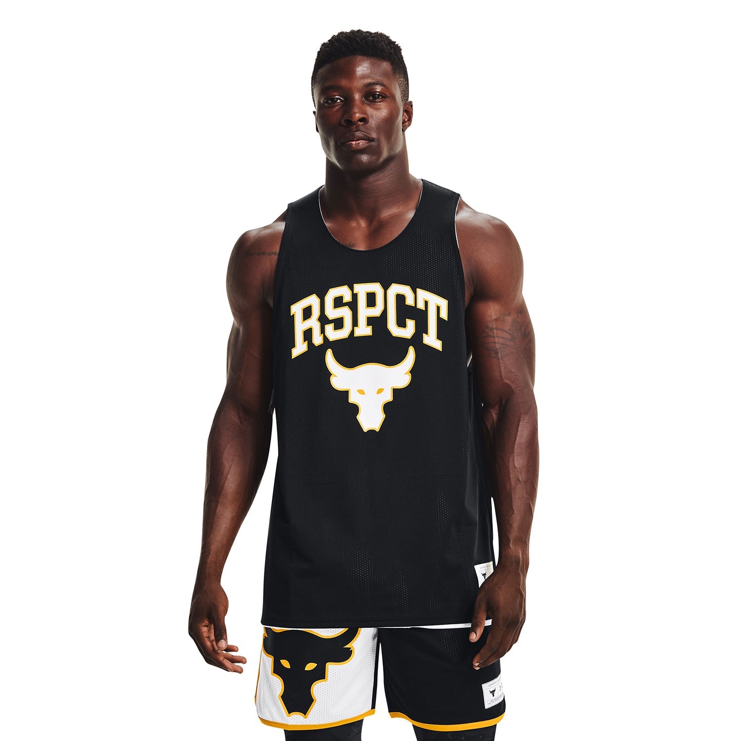 Polera reversible sin manga  Project Rock para hombre