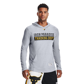 Polera manga larga con gorro  Project Rock para hombre