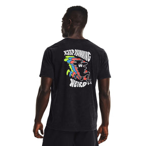 Polera UA Keep Run Weird KOR para hombre