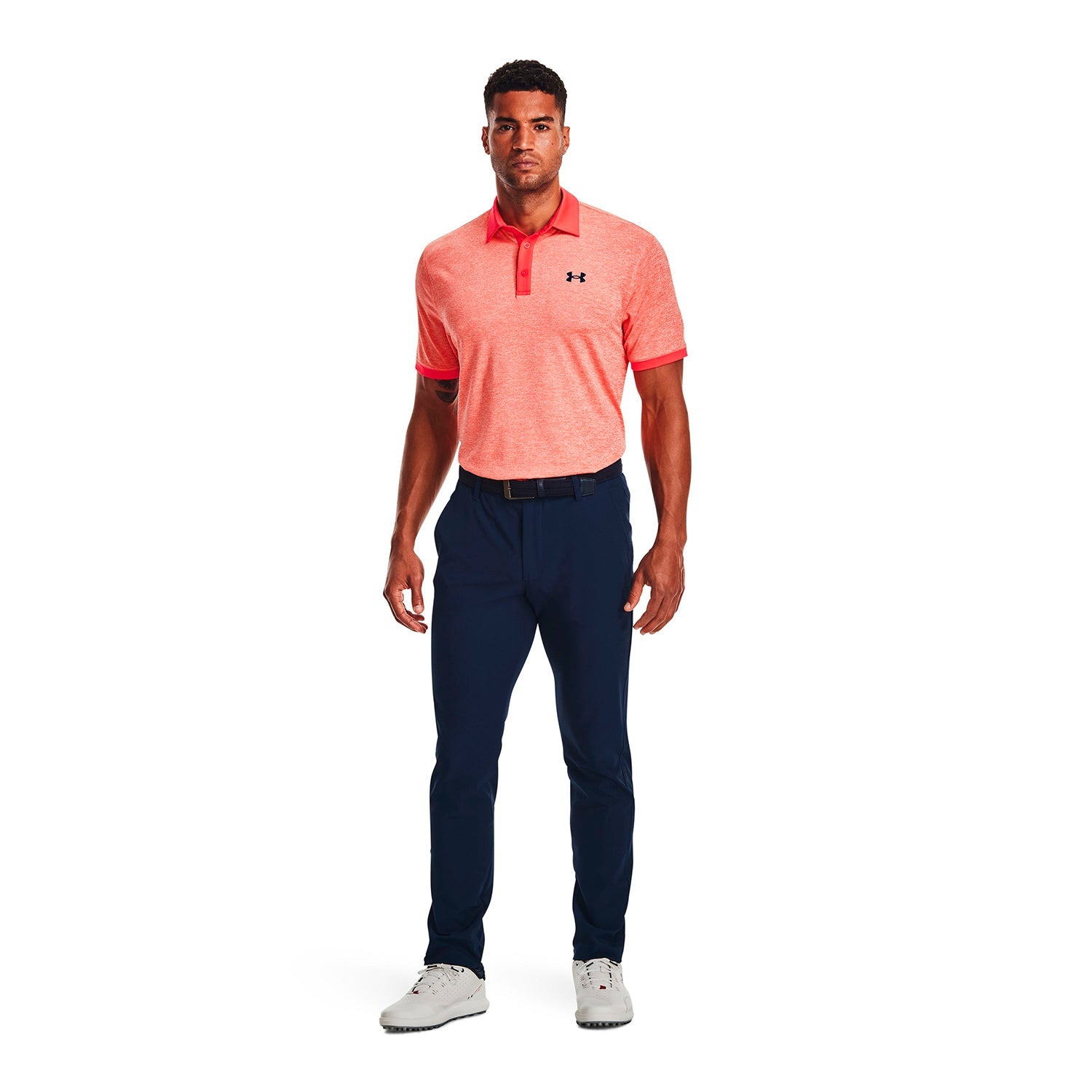 Polera polo UA Playoff 2.0 Heather para hombre