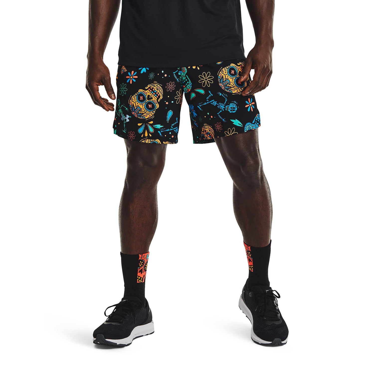 Shorts UA Launch SW 18 cm Day Of The Dead para hombre