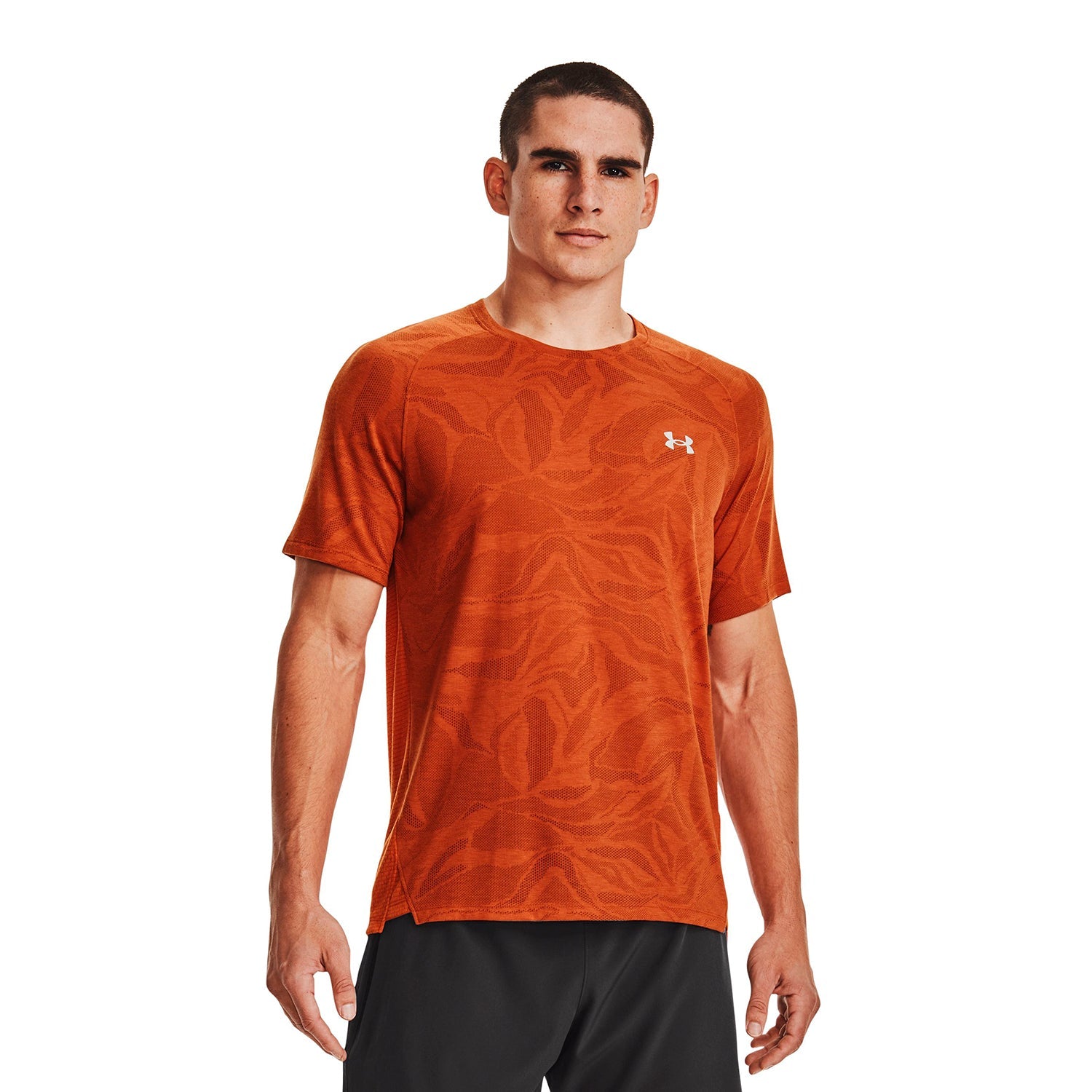 Polera UA Streaker Jacquard para hombre