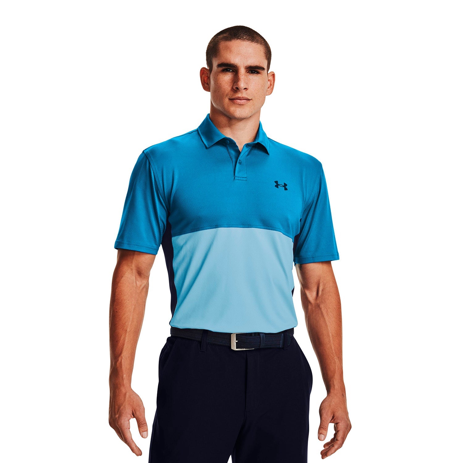 Polera polo UA Performance Blocked para hombre