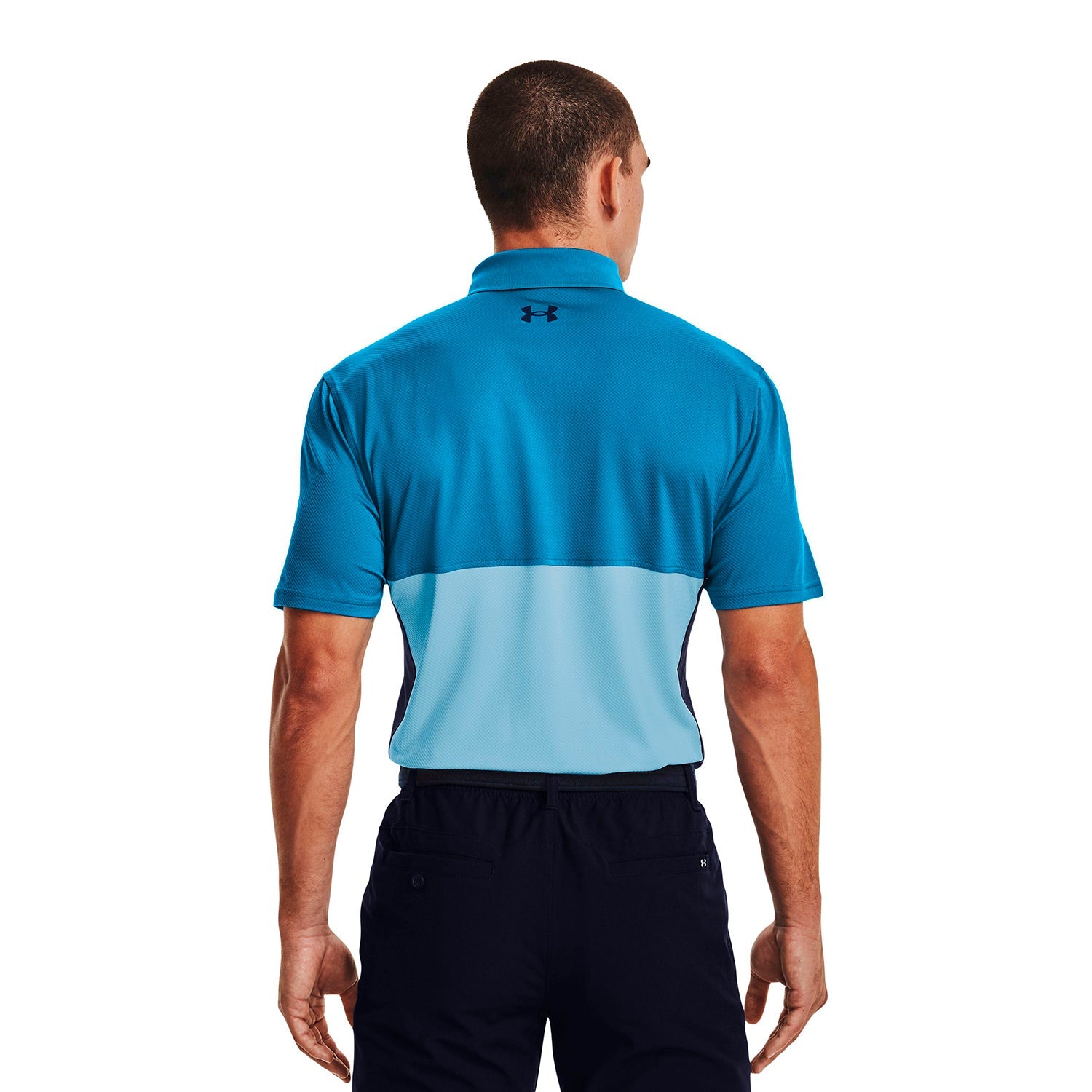 Polera polo UA Performance Blocked para hombre