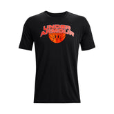 Polera UA Basketball Branded Wordmark para hombre
