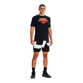 Polera UA Basketball Branded Wordmark para hombre
