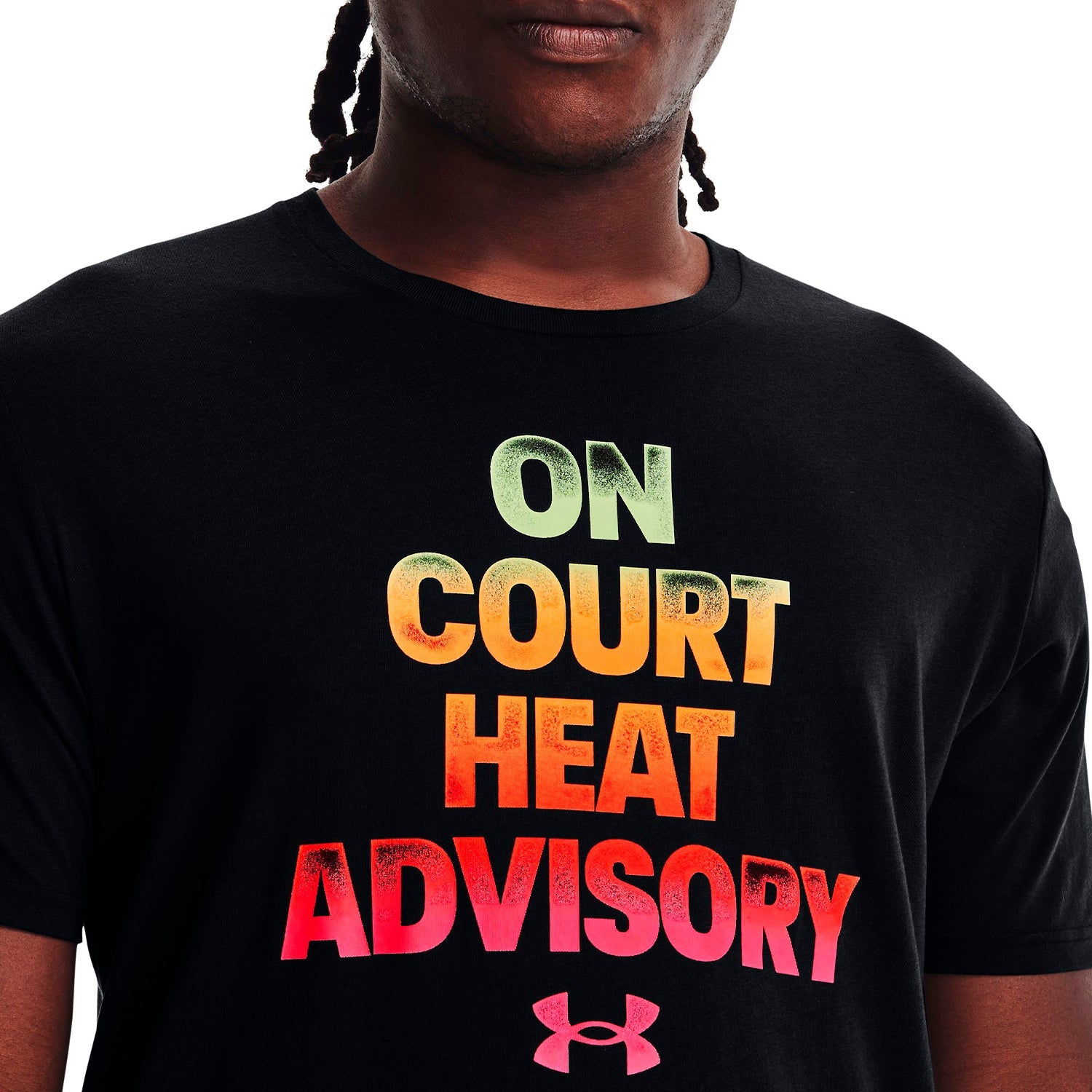 Polera UA Basketball Heat Advisory para hombre