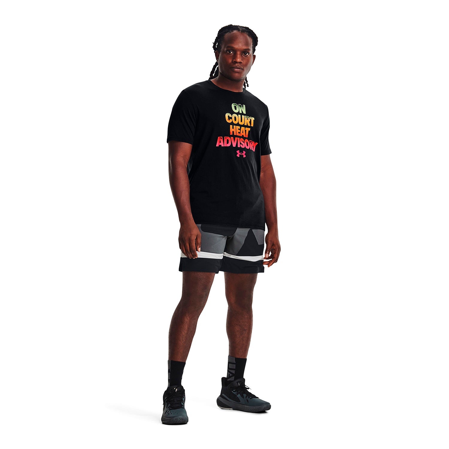 Polera UA Basketball Heat Advisory para hombre