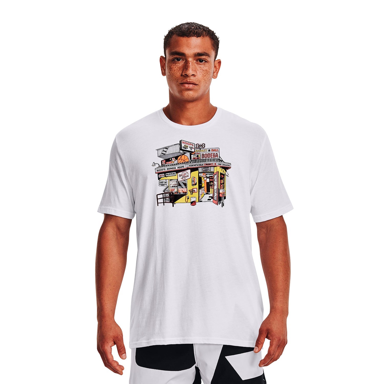 Polera UA Basketball Bodega para hombre