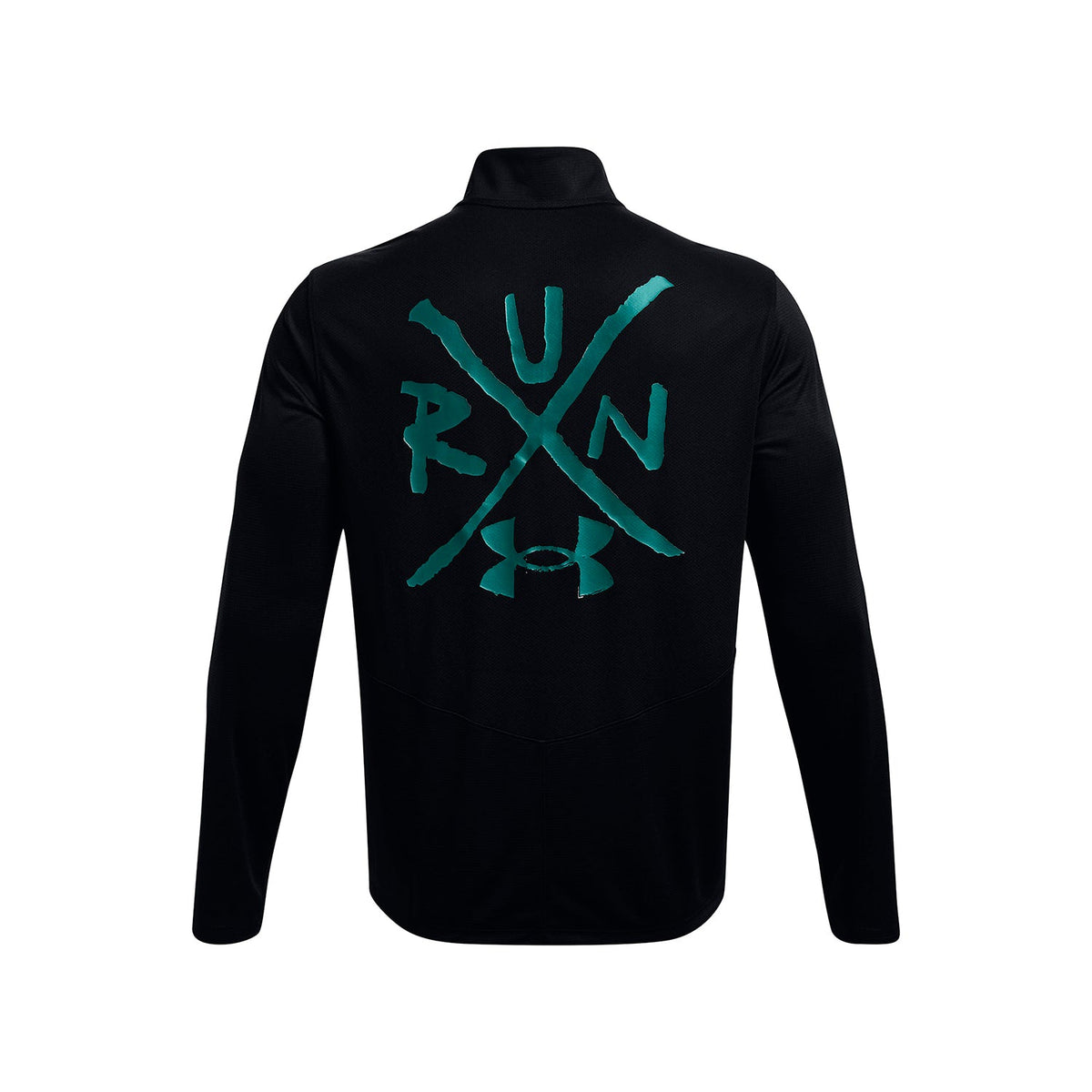 Polera manga larga UA Destroy All Miles 1/2 Zip para hombre