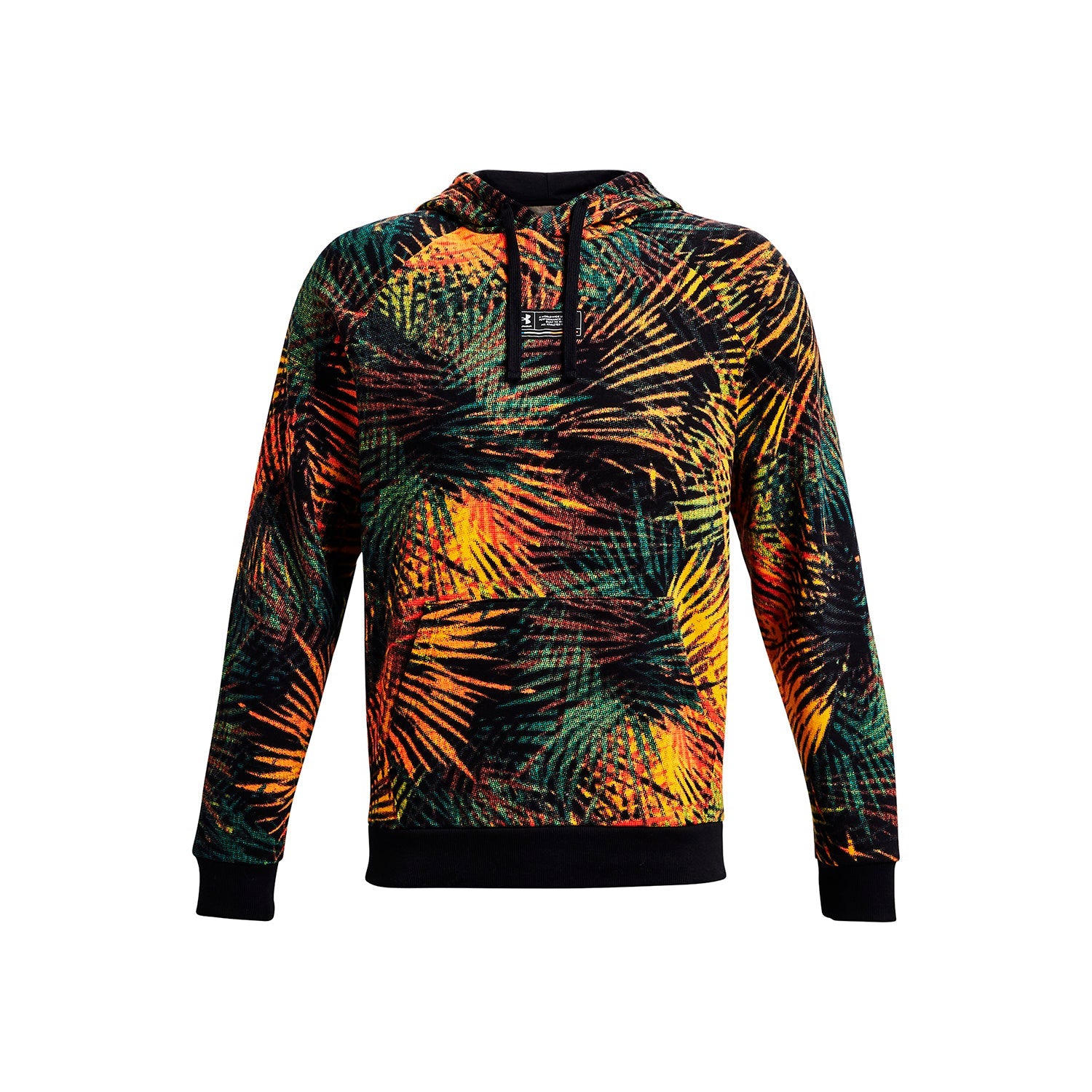 Polerón UA Rival Fleece Sport Palm para hombre