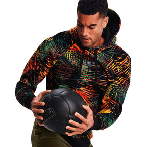 Polerón UA Rival Fleece Sport Palm para hombre