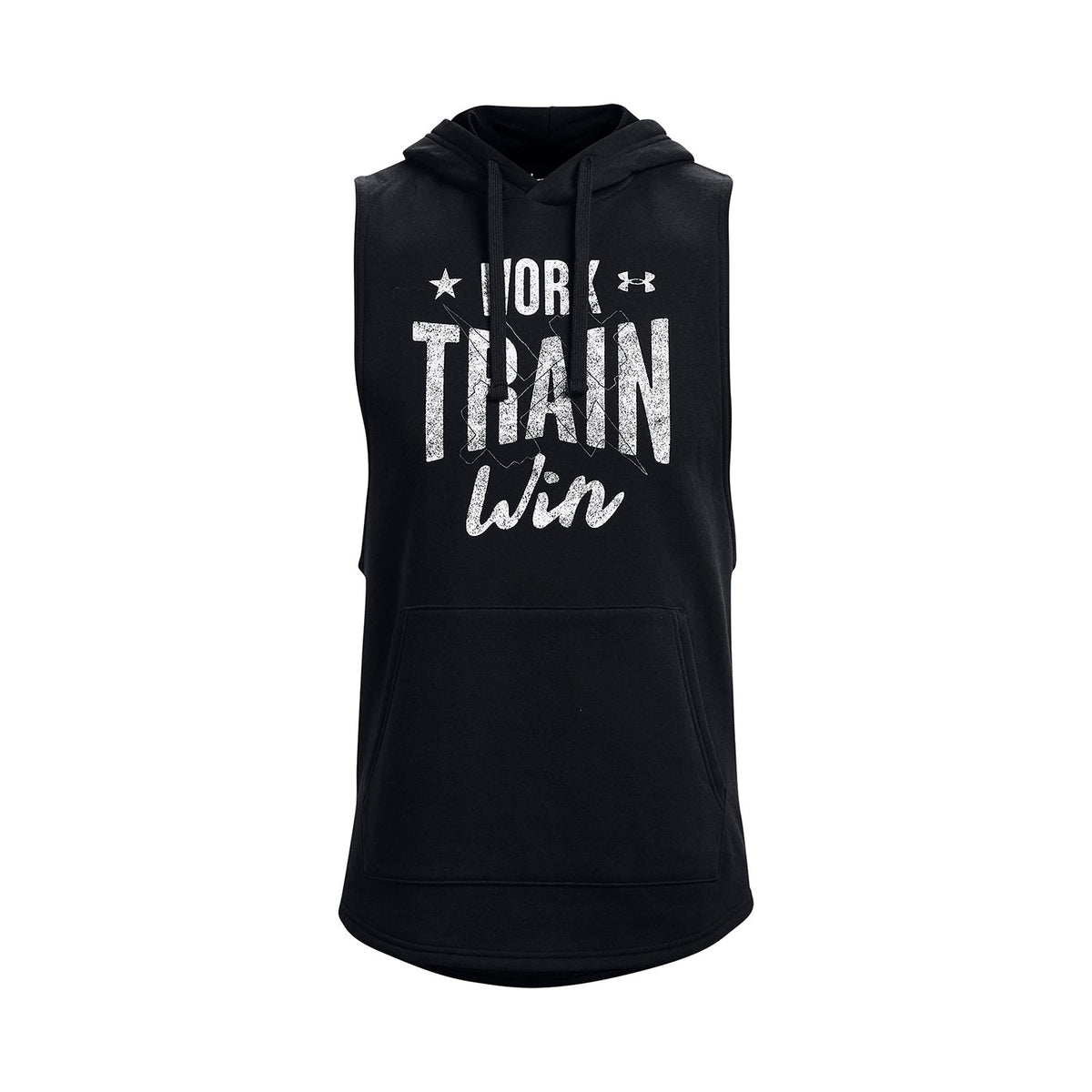 Polerón sin mangas UA Rival Fleece WTW para hombre