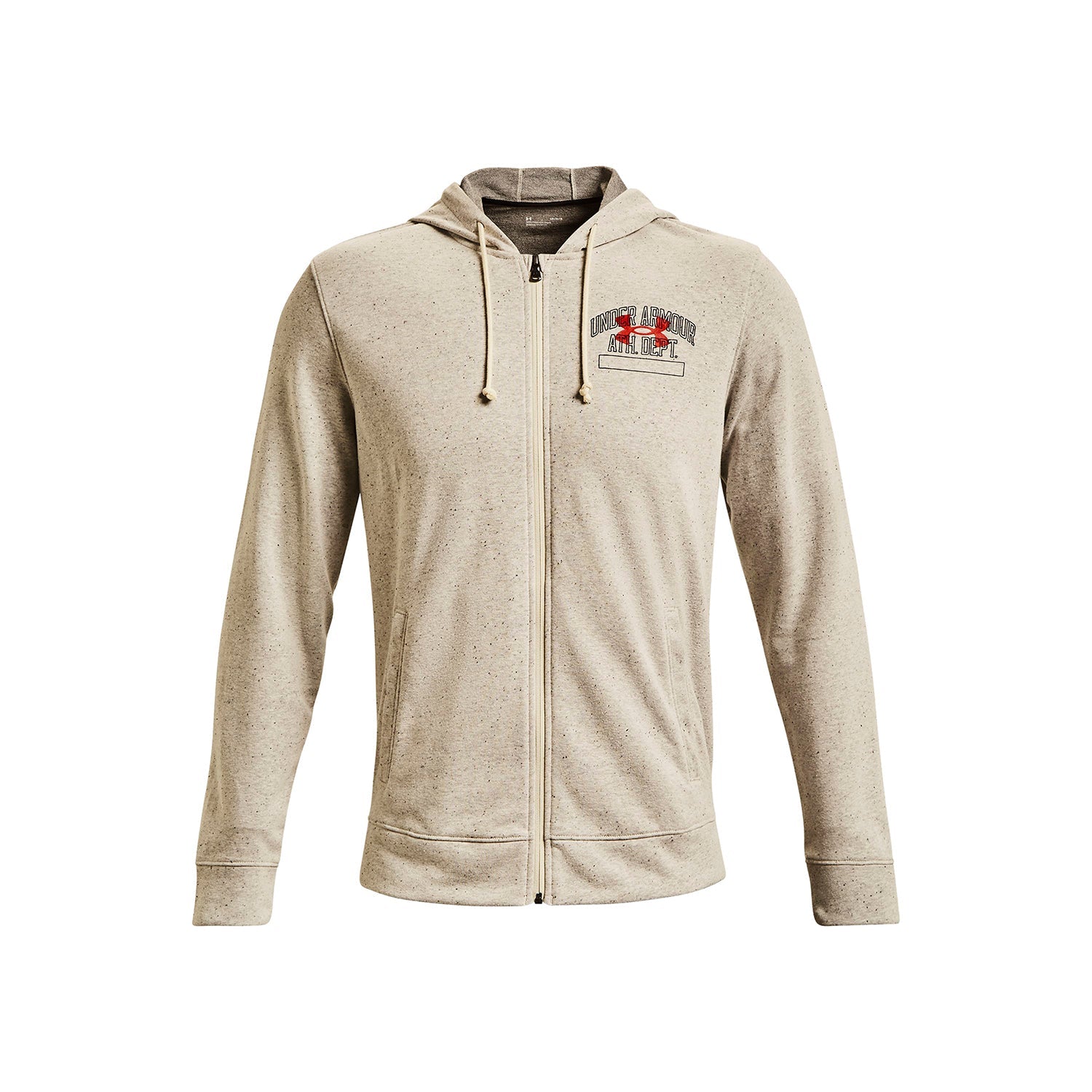 Polerón UA Rival Terry Athletic Department Full-Zip para hombre