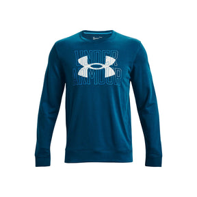 Polerón UA Rival Terry Logo Crew para hombre