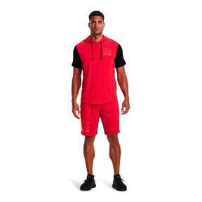 Polera UA Rival Terry Colorblock para hombre