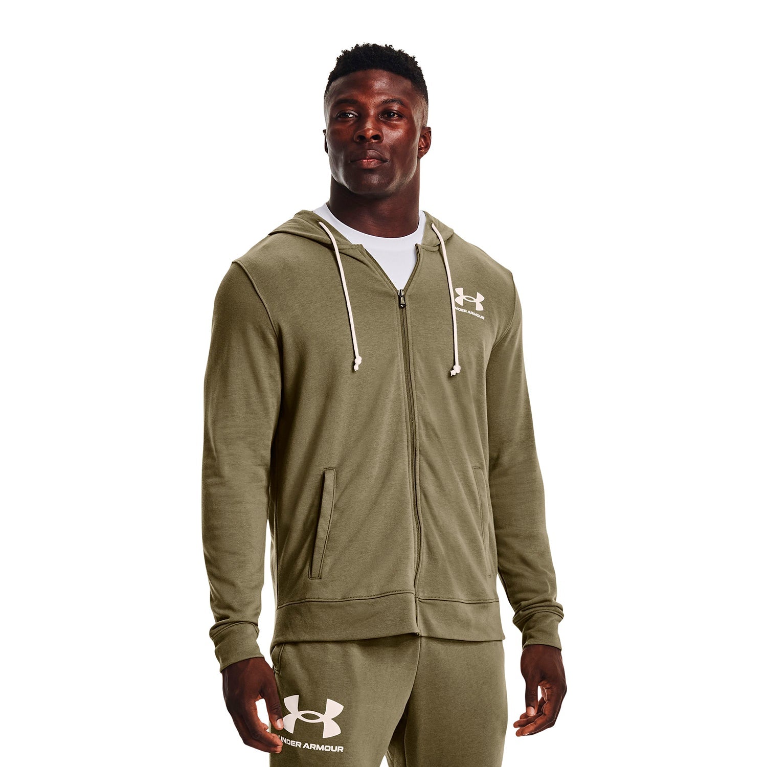 Polerón Rival Terry Full-Zip para hombre Under Armour