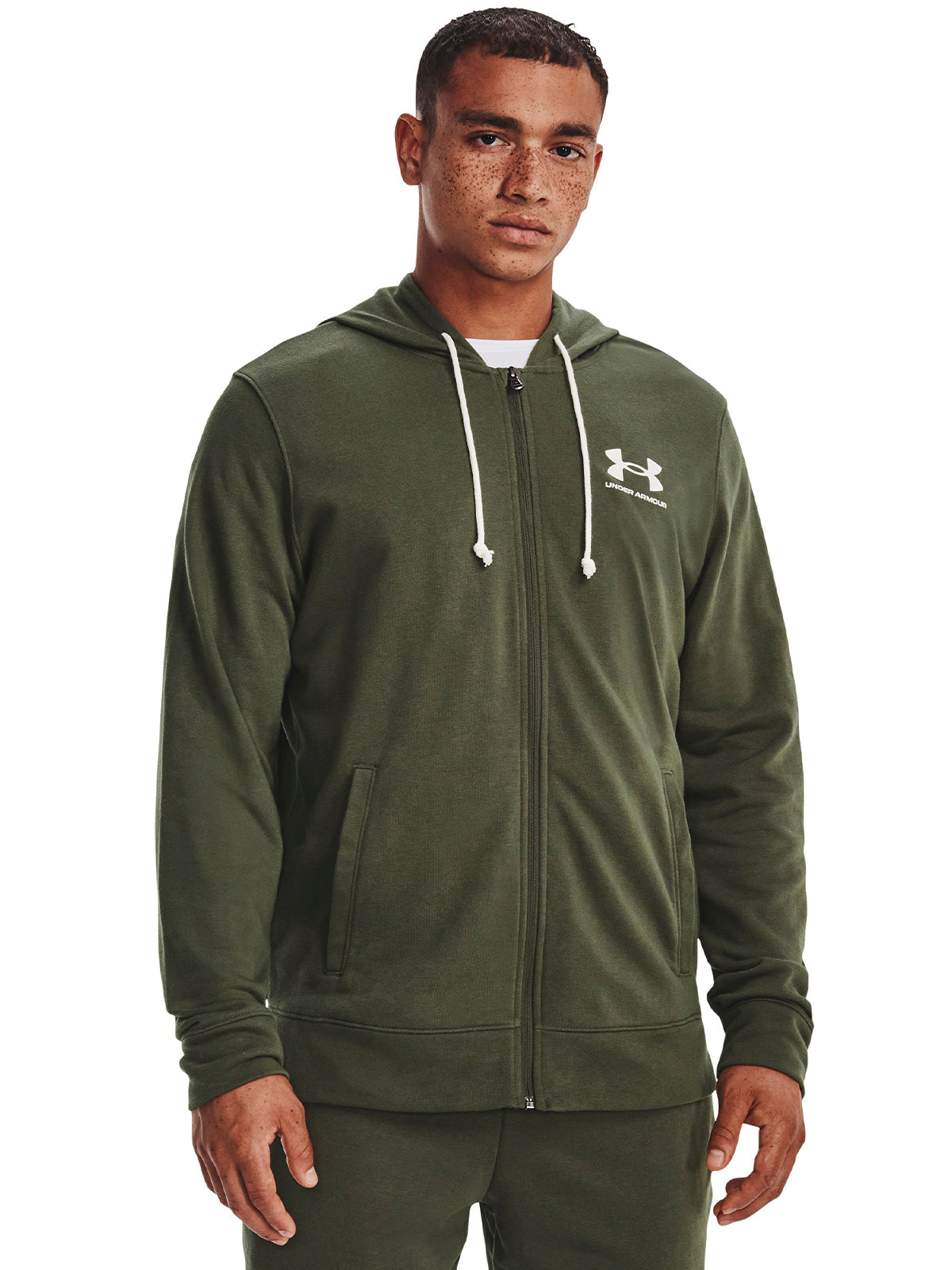 Polerón Rival Terry Full-Zip para hombre Under Armour