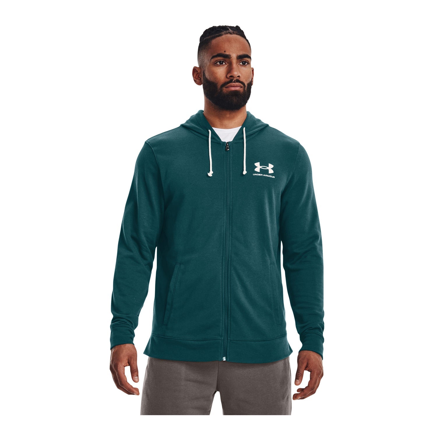 Polerón Rival Terry Full-Zip para hombre Under Armour