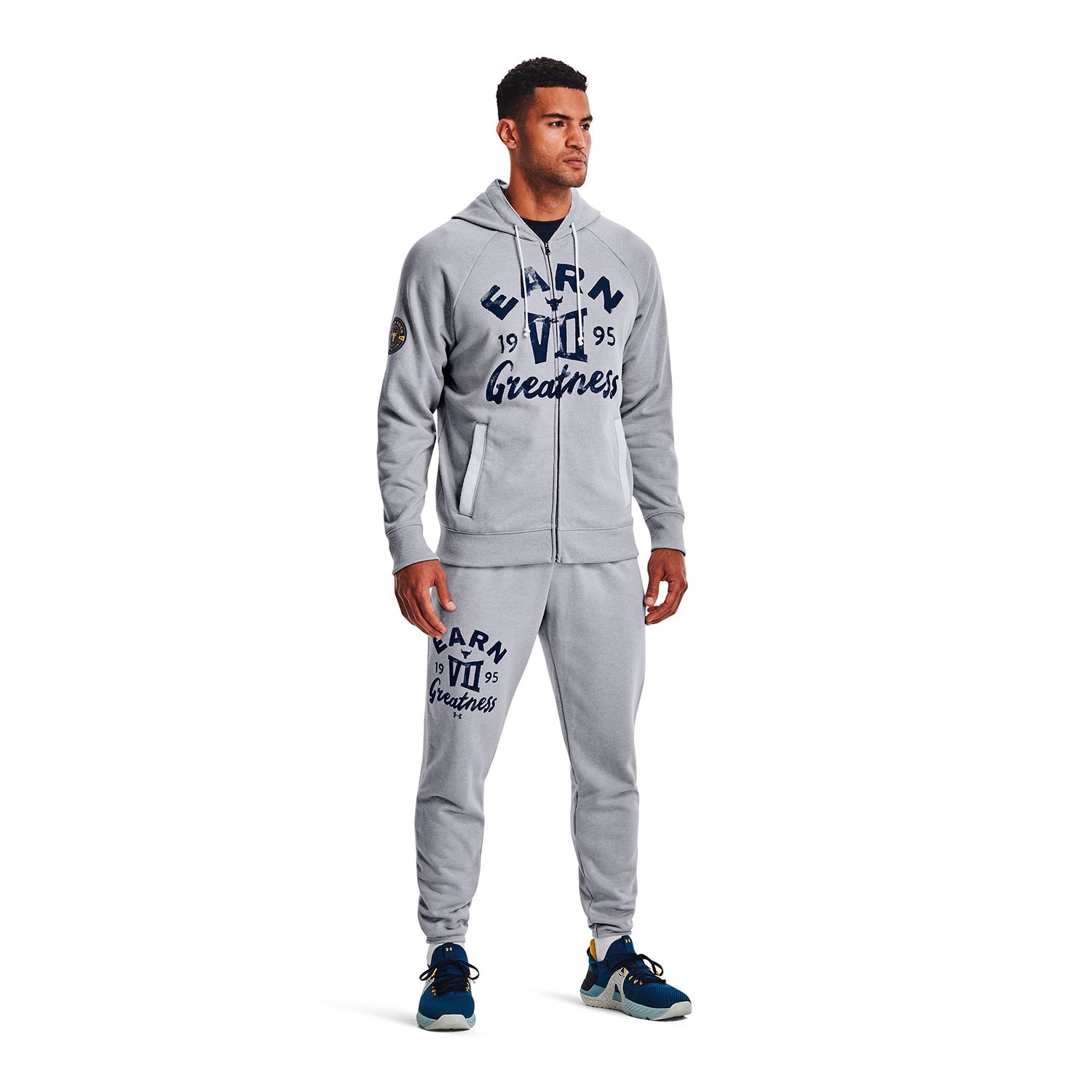 Polerón Project Rock Heavyweight Terry Full-Zip para hombre