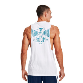 Polera sin mangas Project Rock Hardest Worker para hombre