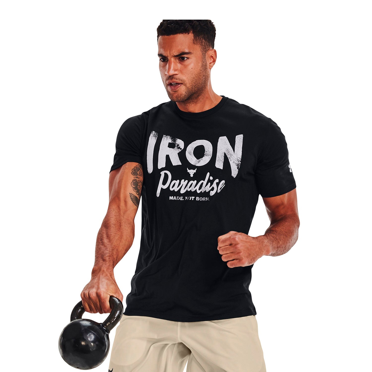 Polera Project Rock Iron Paradise para hombre