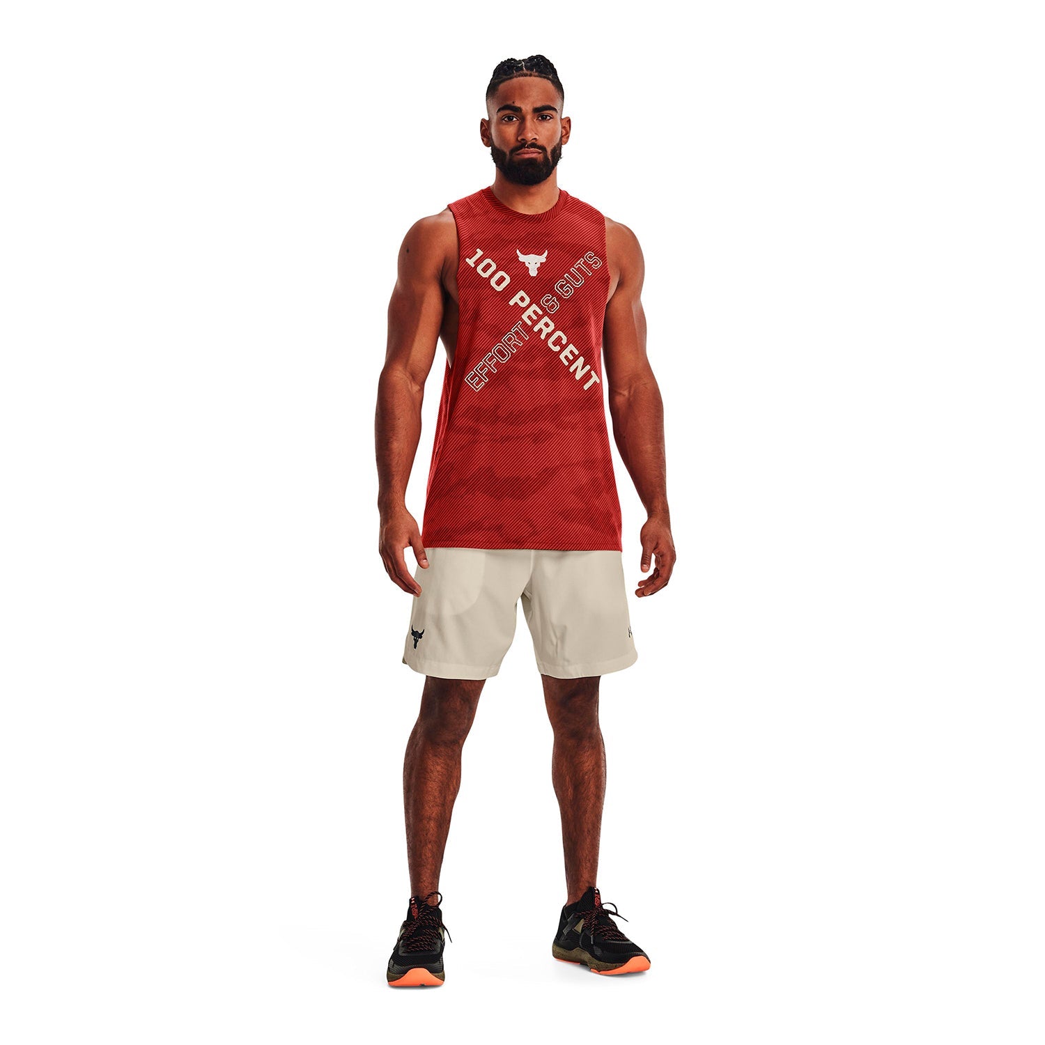 Polera sin mangas Project Rock 100 Percent para hombre