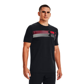 Polera manga corta UA Fast Left Chest 3.0 para hombre