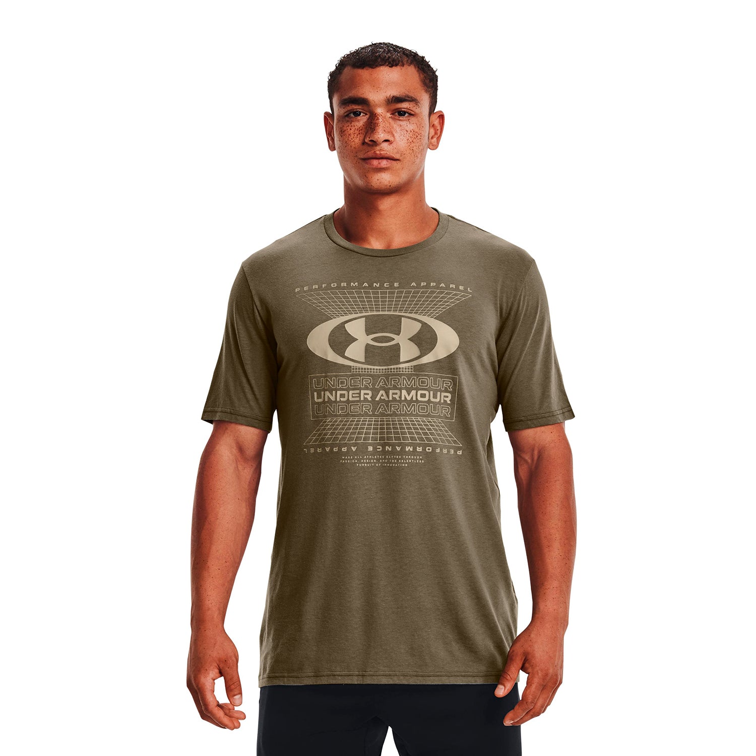 Polera UA Symbol Grid para hombre