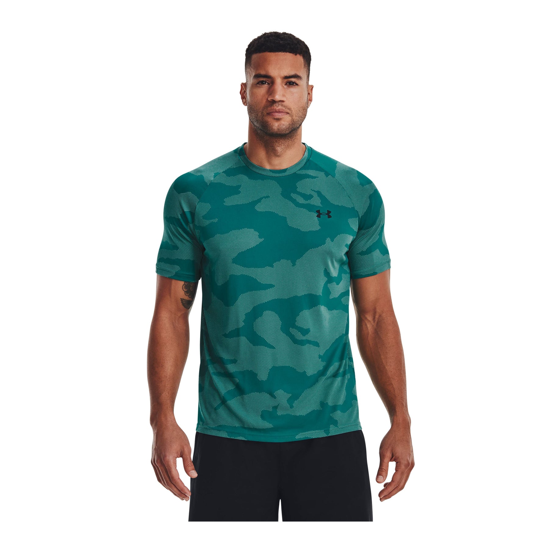 Polera manga corta Velocity Jacqrd para hombre Under Armour