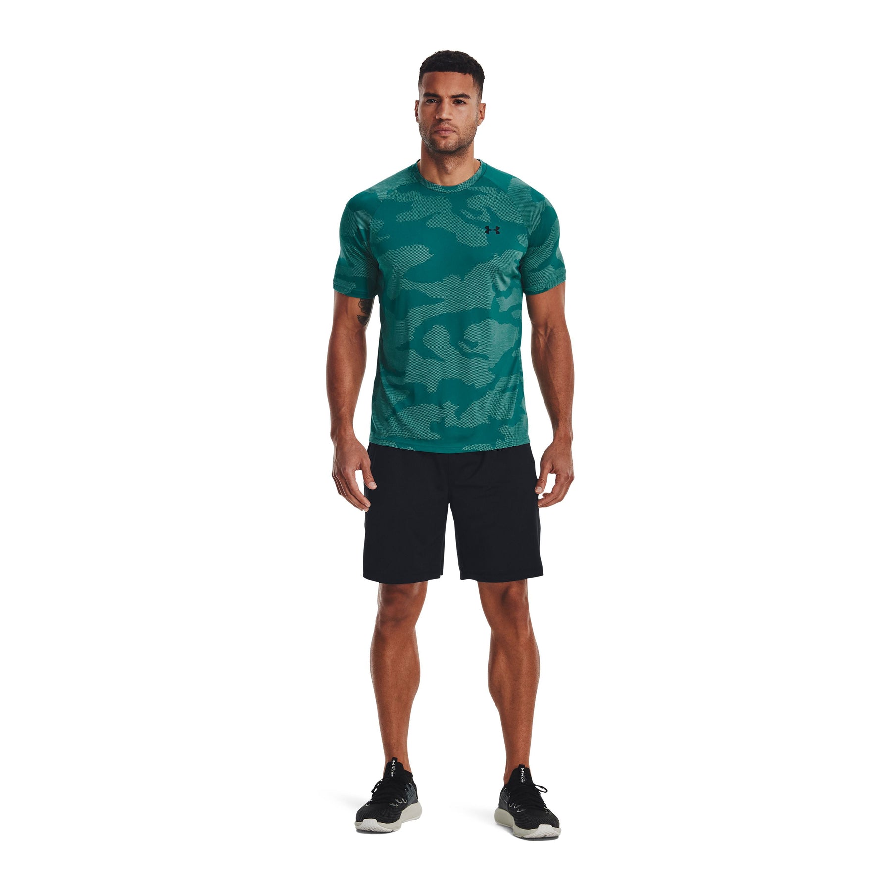 Polera manga corta Velocity Jacqrd para hombre Under Armour