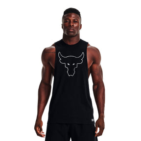 Polera sin managas Project Rock Brahma Bull para hombre