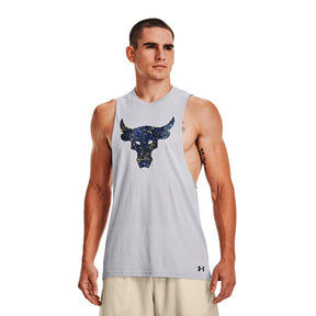 Polera sin managas Project Rock Brahma Bull para hombre