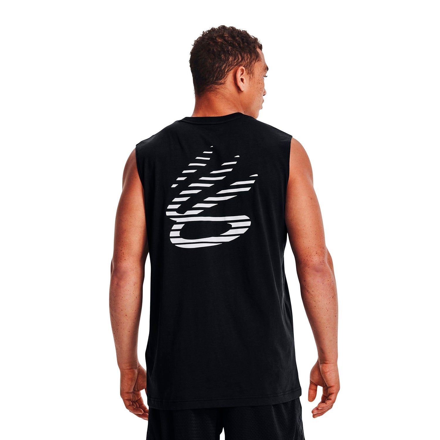 Polera sin mangas Curry Graphic para hombre