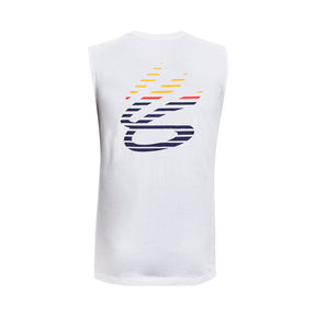 Polera sin mangas Curry Graphic para hombre