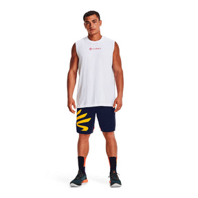 Polera sin mangas Curry Graphic para hombre