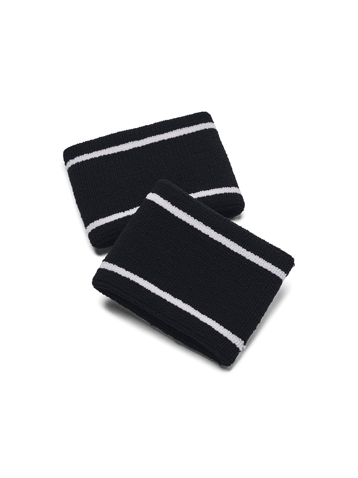 Paquete de 2 muñequeras unisex UA Stripe Performance Terry