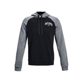 Polerón con gorro UA Rival Fleece Wordmark Colorblock para hombre