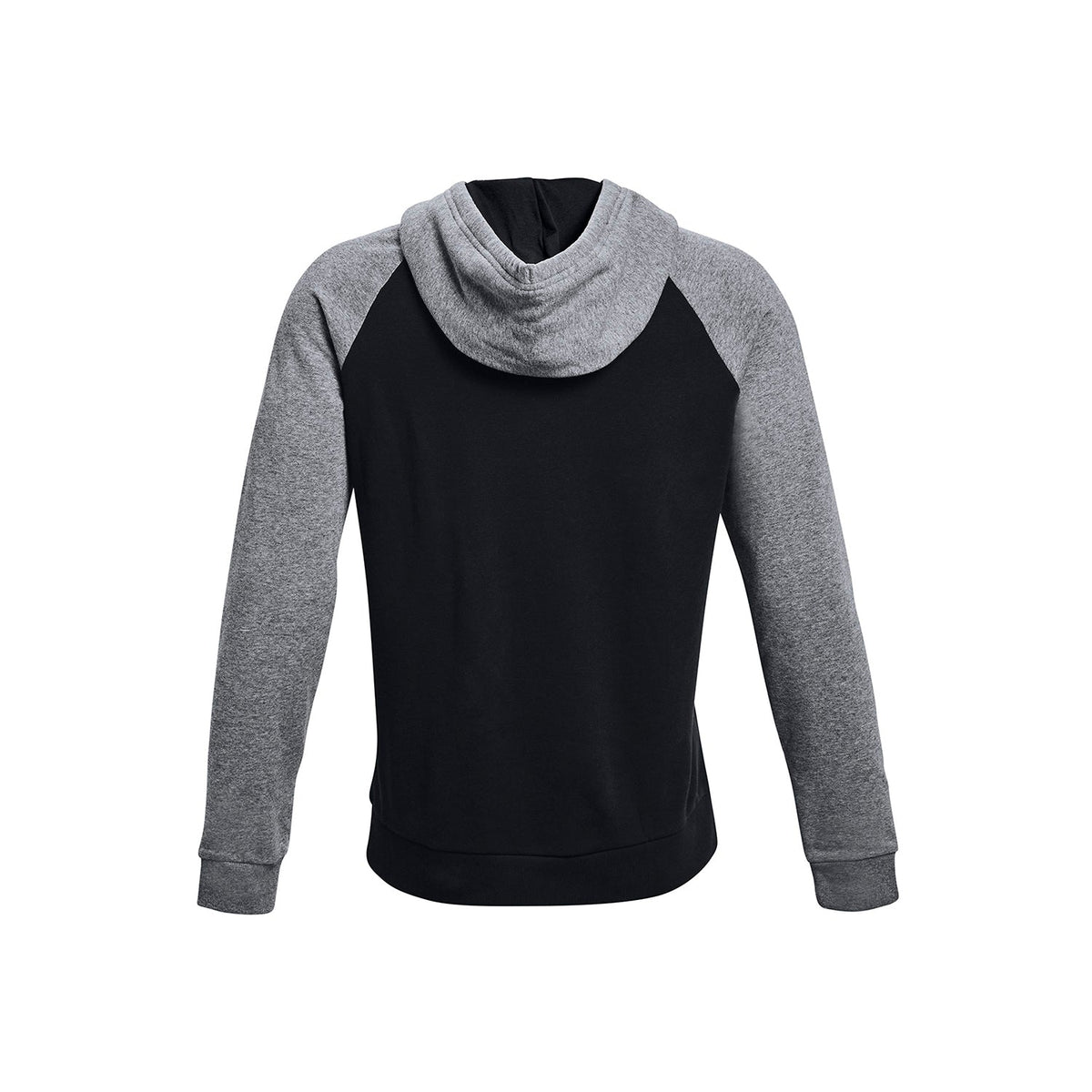 Polerón con gorro UA Rival Fleece Wordmark Colorblock para hombre