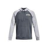 Polerón con gorro UA Rival Fleece Wordmark Colorblock para hombre