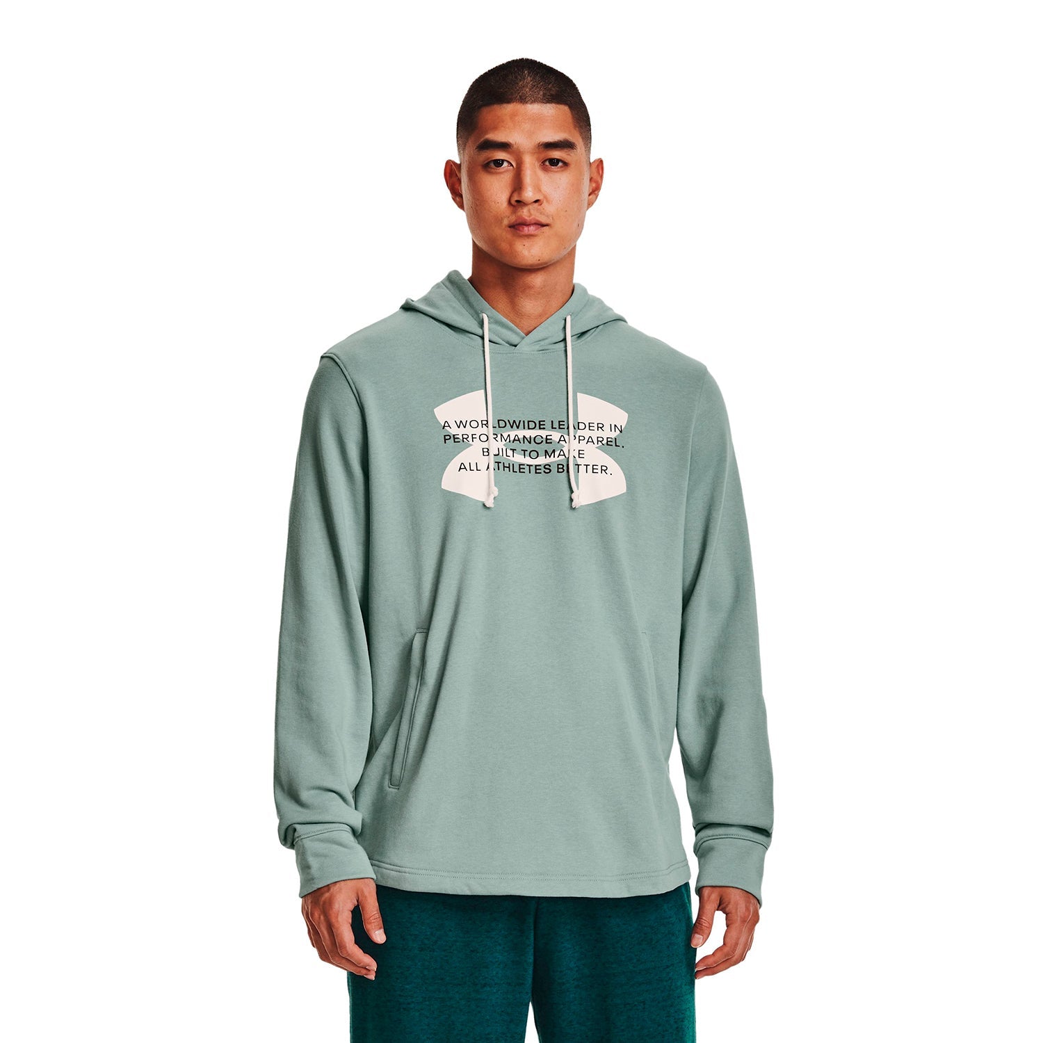 Polerón UA Rival Terry Logo para hombre