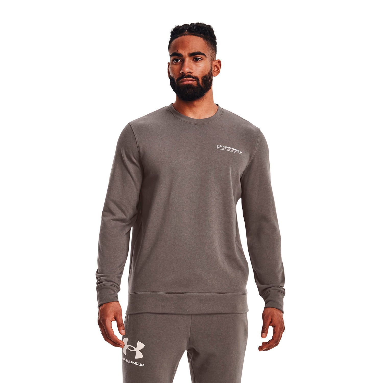 Polerón UA Rival Terry Logo para hombre